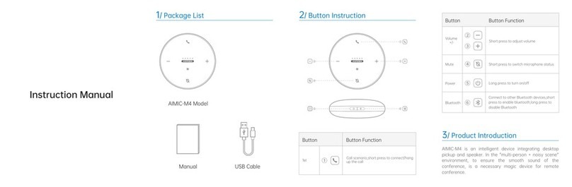 AISPEECH AIMIC-M4 instruction manual