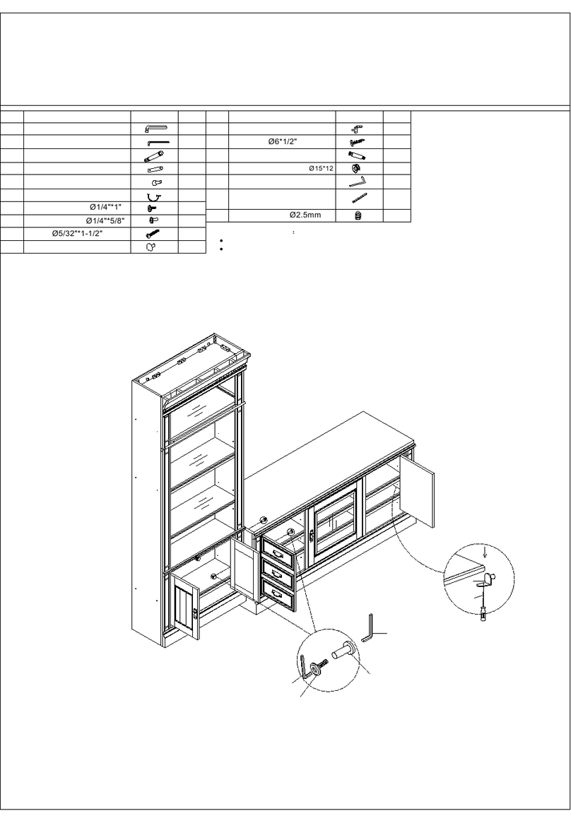 The Classy Home WAS 405 Assembly instruction