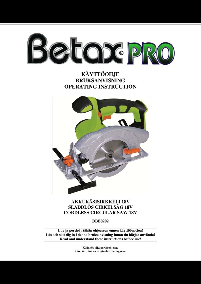 Betax PRO DBB0202 User manual