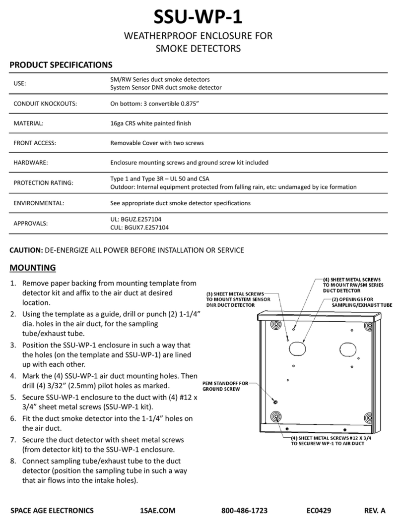 SPACE AGE ELECTRONICS SSU-WP-1 quick start guide