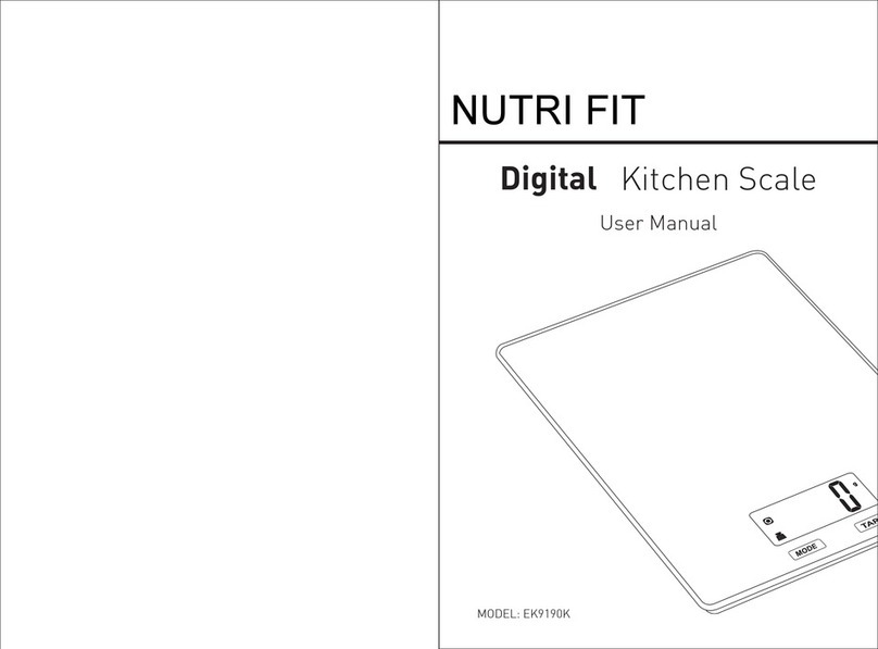 NUTRI FIT EK9190K user manual