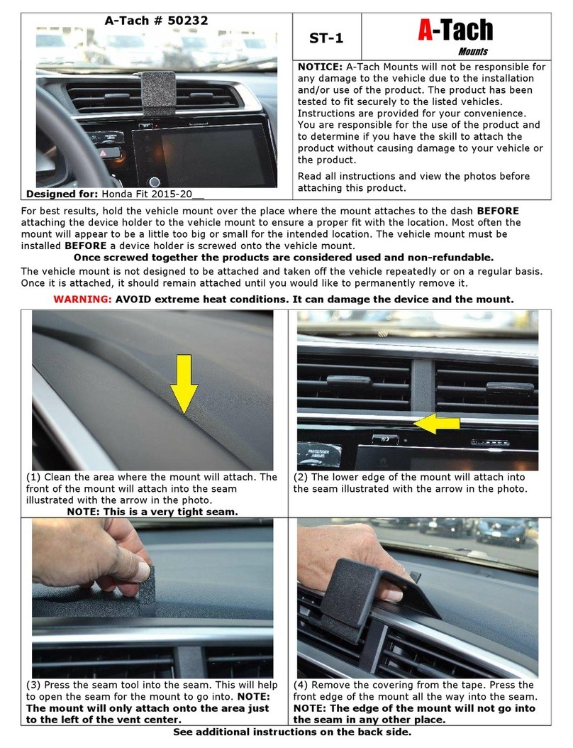 A-Tach Mounts 50232 instructions