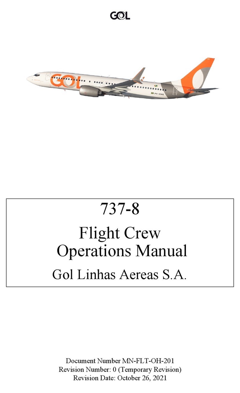 GOL 737-8 Operation manual