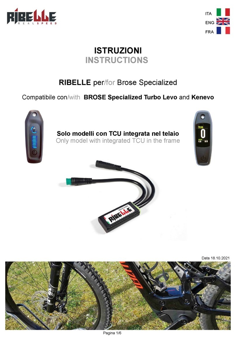 RIBELLE TURBO LEVO instructions