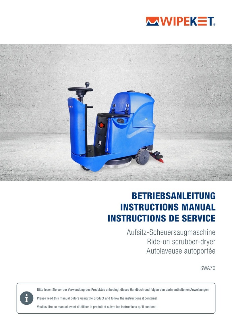 Wipeket SWA70 User manual