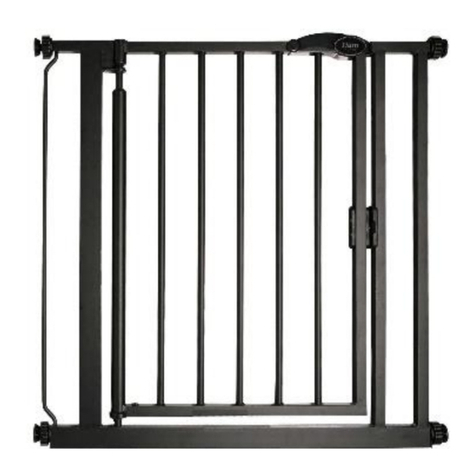 Safetots Matt Black Auto Close Gate instructions Safetots Matt Black Auto Close Gate instructions