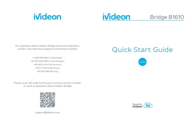 ivideon Bridge B1610 quick start guide