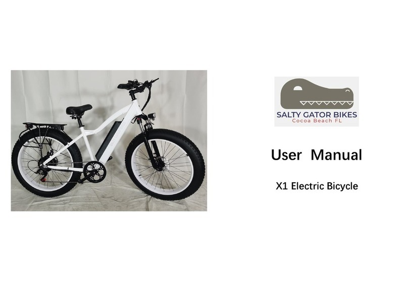 SALTY GATOR BIKES X1 user manual