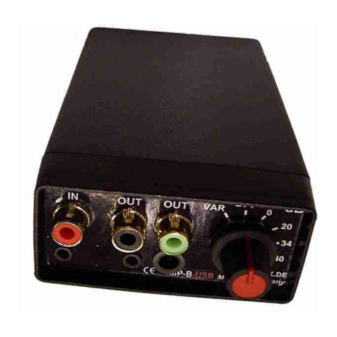 IBF-Akustik IBF-MP-B-USB user guide