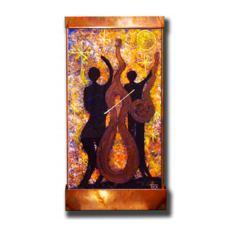 Harvey Gallery Galactic Red Art Fountain quick start guide