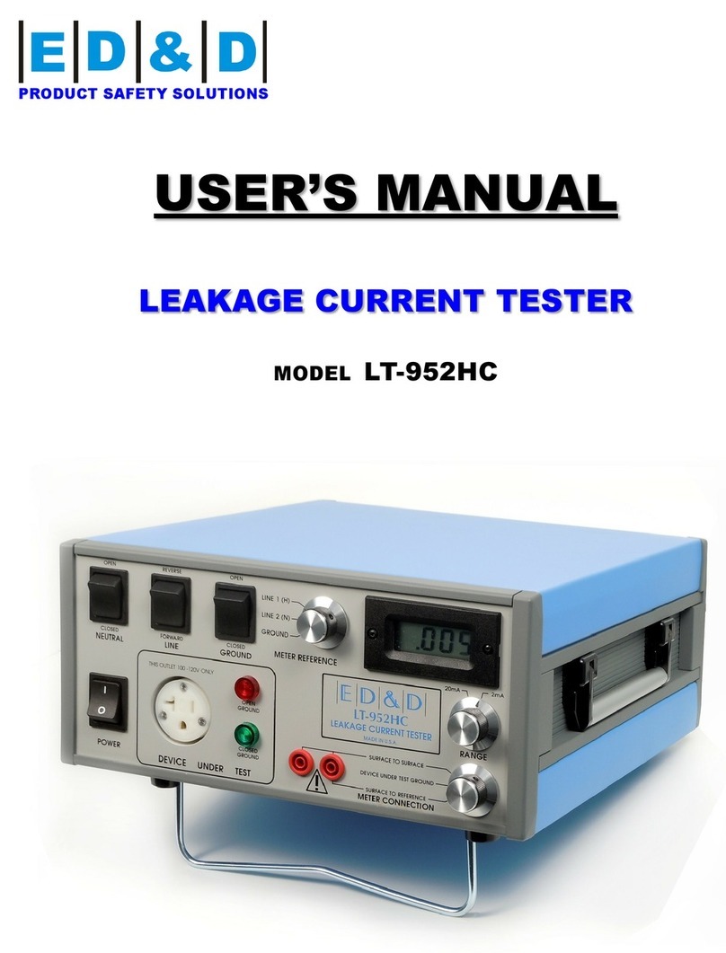 ED&D LT-952HC user manual