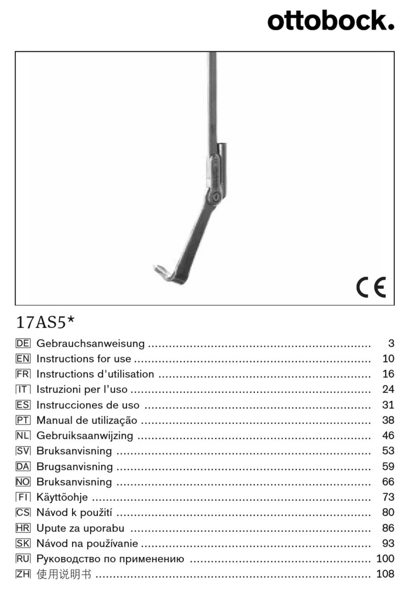 Otto Bock 17AS5 Series User manual