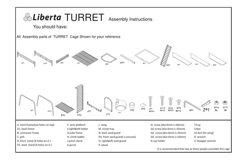 Liberta TURRET Assembly instructions