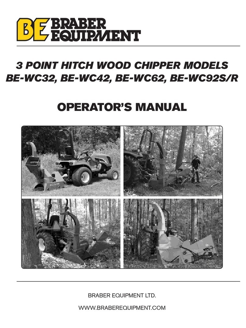 Braber Equipment BE-WC32 Operator's manual