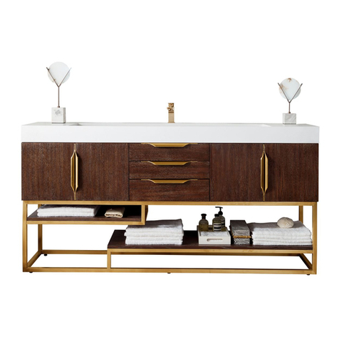 JAMES MARTIN VANITIES 388-V72-CFO-A Assembly instructions JAMES MARTIN VANITIES 388-V72-CFO-A Assembly instructions