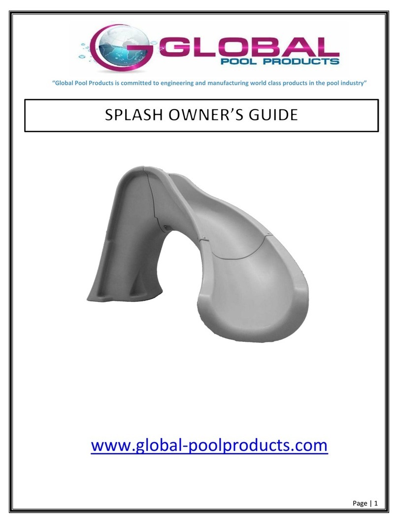 Global Pool Products SPLASH owner's guide