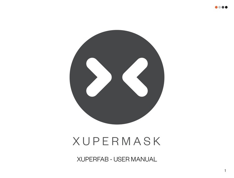 Xupermask XUPERFAB user manual