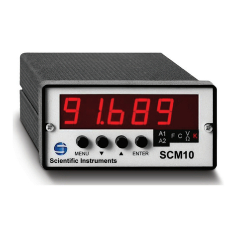 SCIENTIFIC INSTRUMENTS SCM10 manual