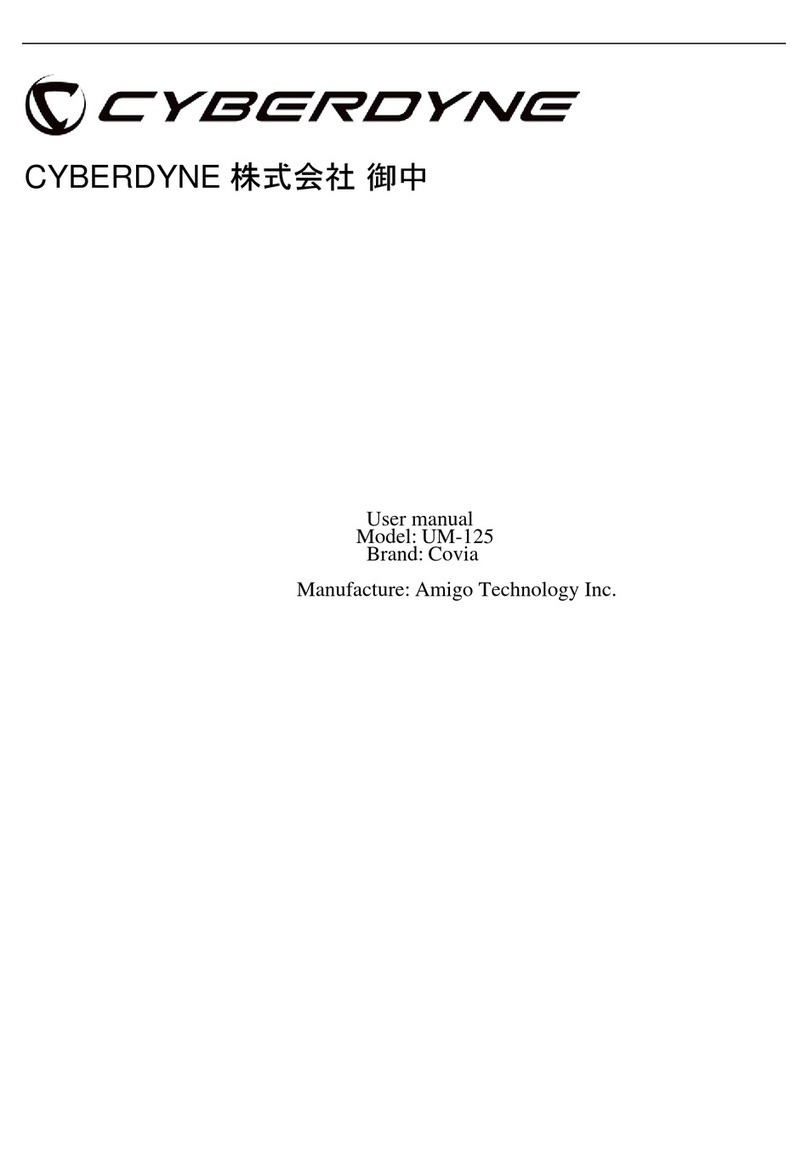 Covia UM-125 user manual