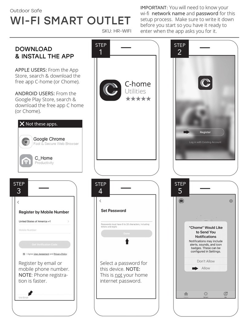 HeatTrak WI-FI SMART OUTLET instructions