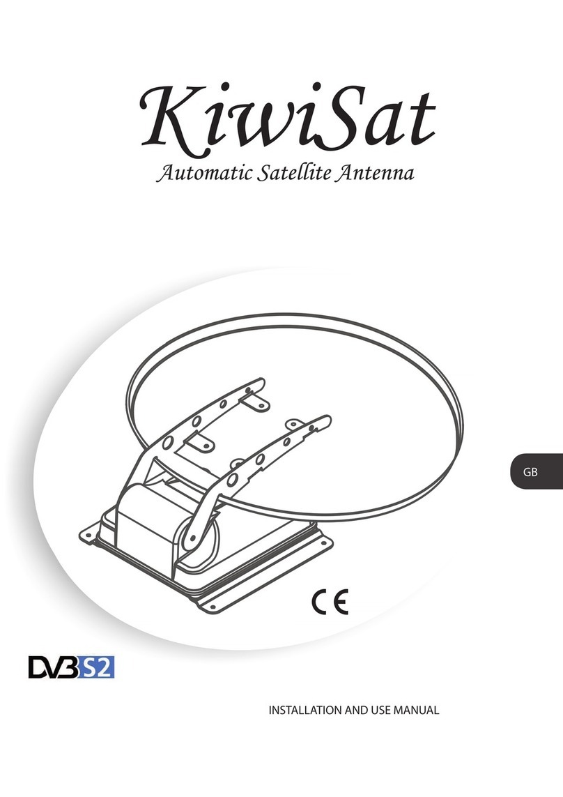 Apollo Entertainment KiwiSat Installation and use manual