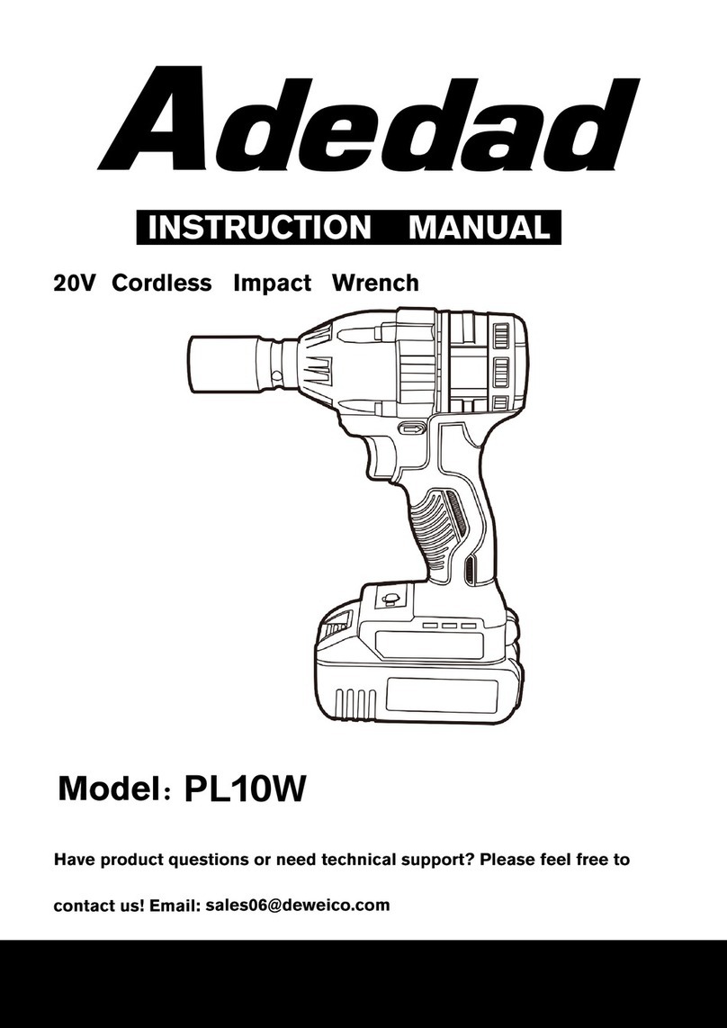 Adedad PL10W User manual