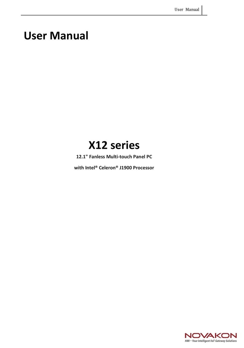 NOVAKON X12 Series user manual