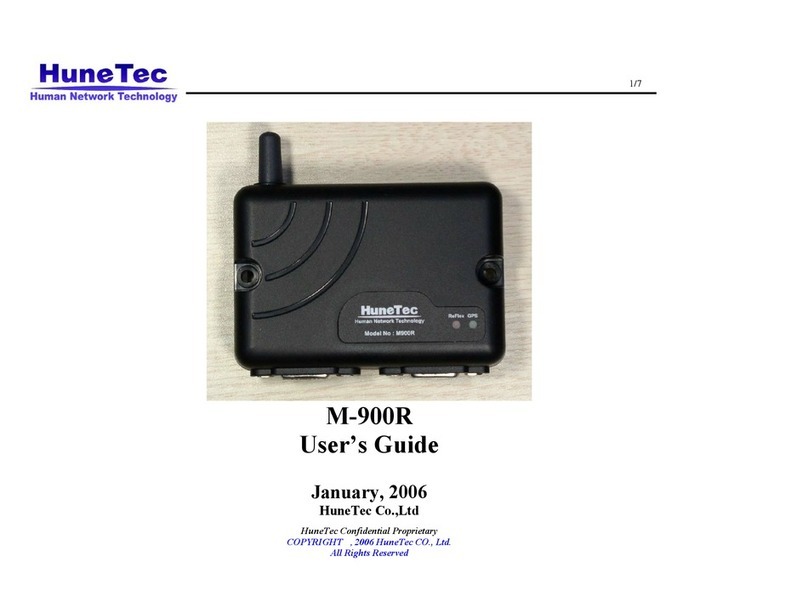 HuneTec M-900R user guide
