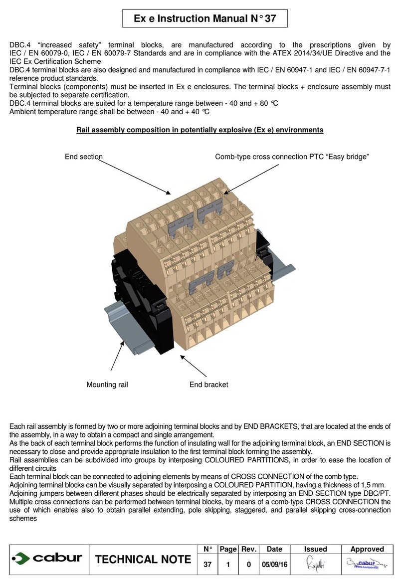 cabur DBC.4 instruction manual