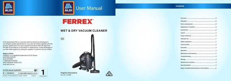 ALDI Ferrex NTS16 User manual