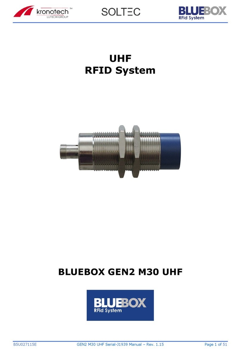 Kronotech BLUEBOX GEN2 M30 UHF User manual