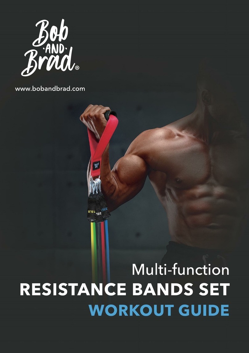 Bob and Brad Resistance Bands Set Workout Guide