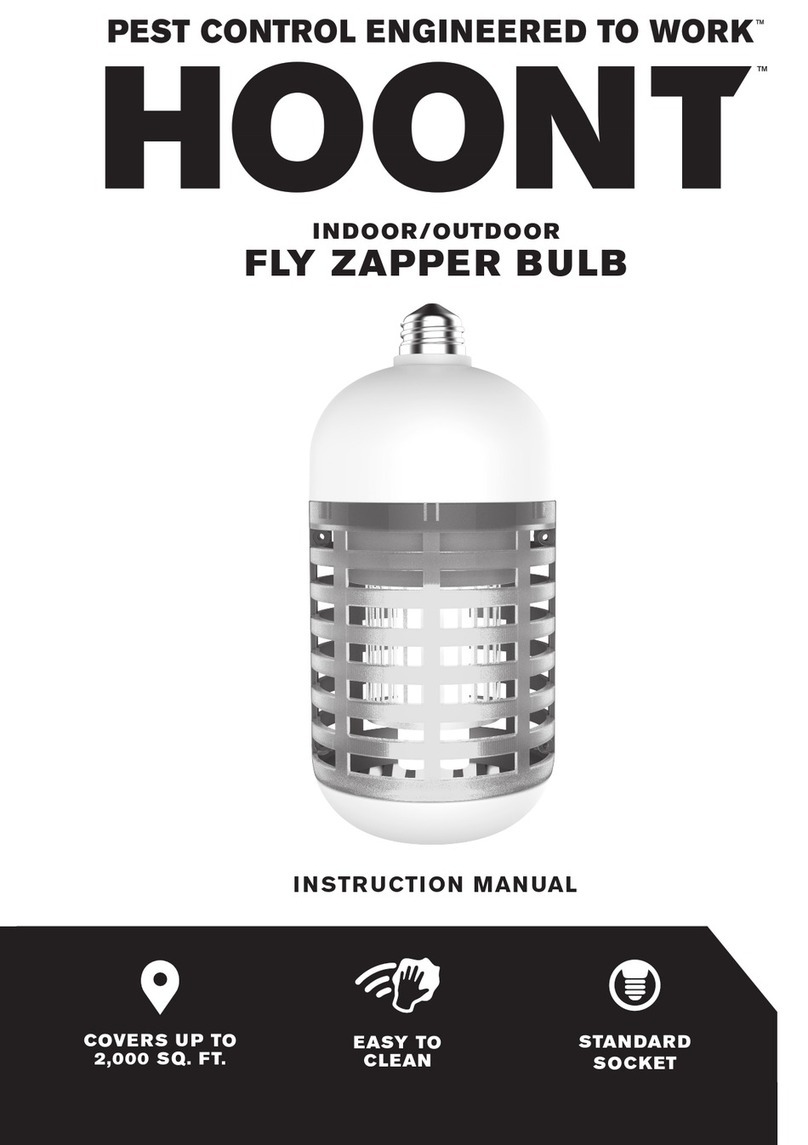 HOONT H942-FlyZapBulb User manual