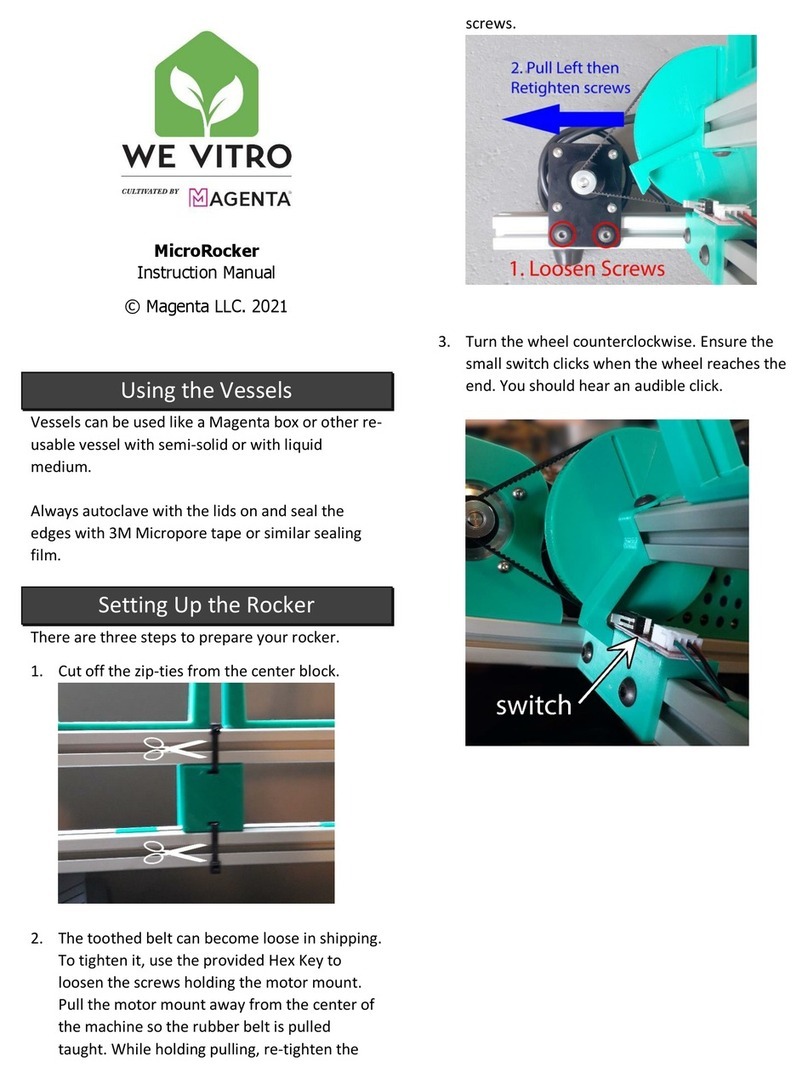 AGENTA WE VITRO MicroRocker instruction manual