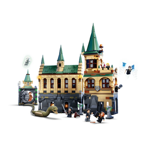 Glow Bricks Lego Harry Potter Chamber of Secrets 76389 installation guide
