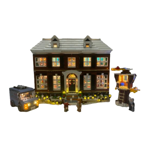 Glow Bricks Lego Home Alone 21330 User manual