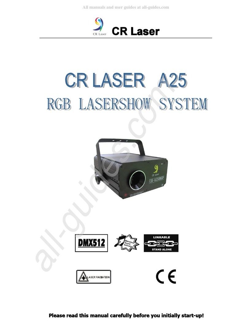 CR Laser A25 manual