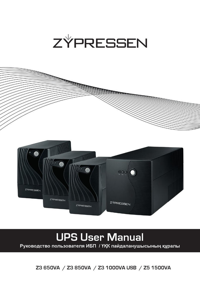 ZYPRESSEN Z3 650VA user manual