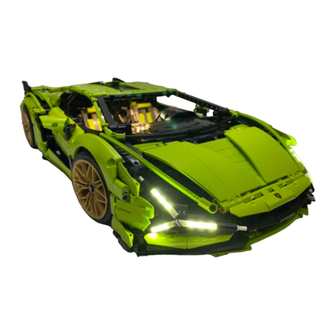 Glow Bricks Lego Lamborghini Sian FKP 37 42115 installation guide
