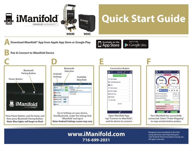 iCONNECT iManifold 900M quick start guide