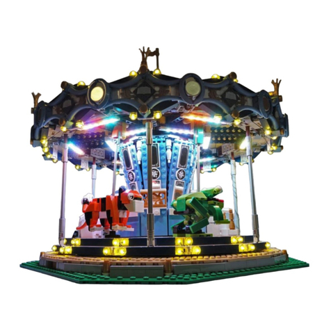 Glow Bricks Lego Carousel 10257 LED Installation Guide