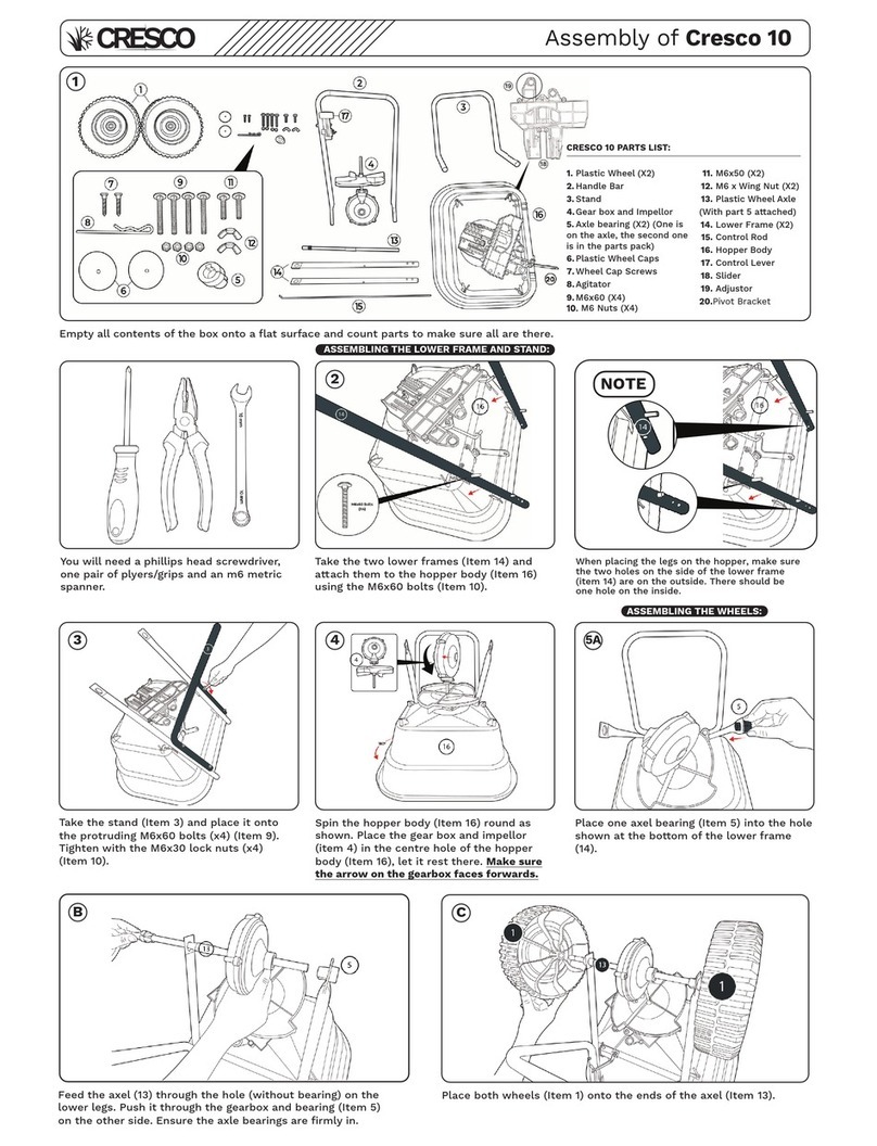 Cresco 10 User manual