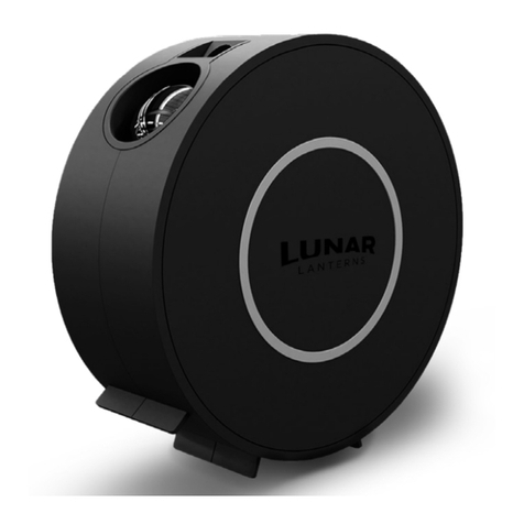 Lunar Lanterns LUNAR PROJECTOR instruction manual