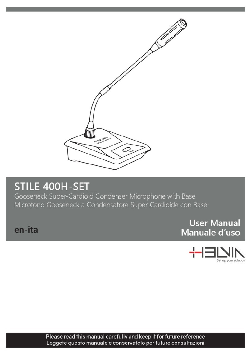 FRENEXPORT HELVIA STILE 400H-SET User manual