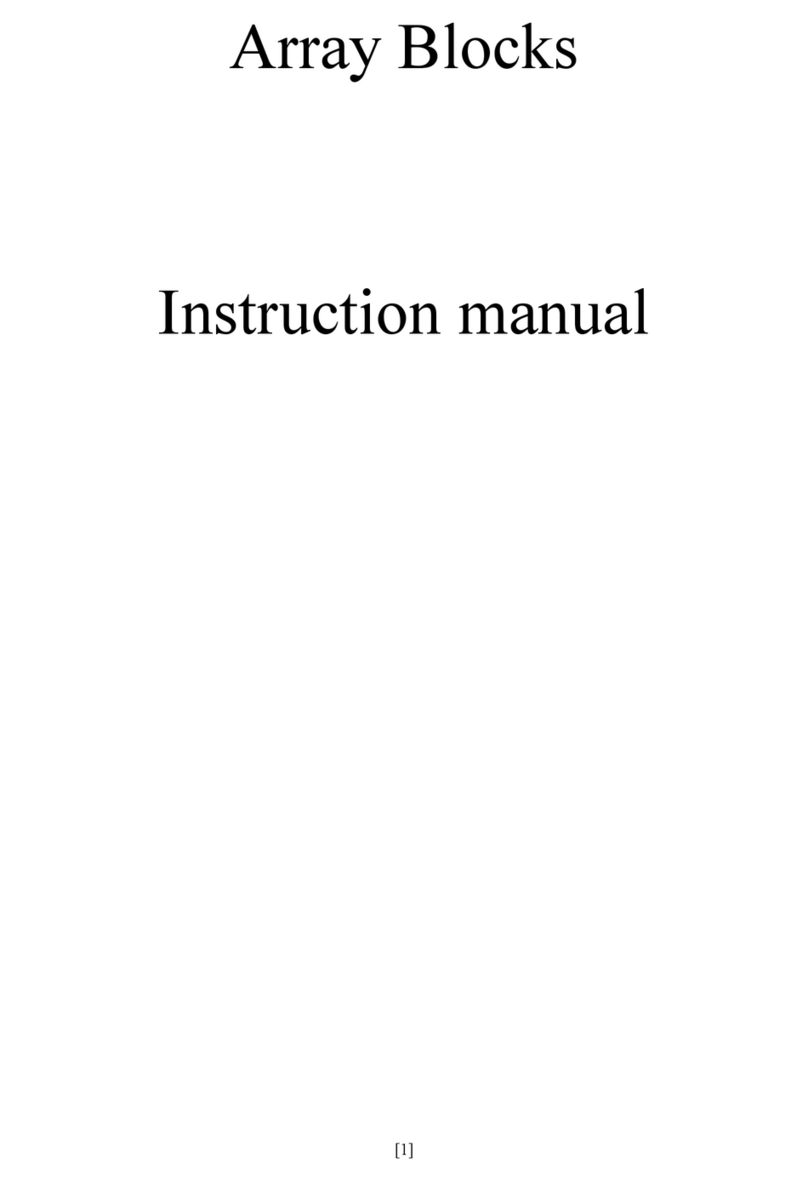 Blackbox3D Array Block instruction manual