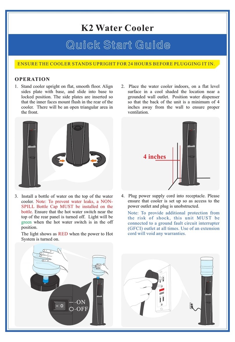crystal coolers K2 quick start guide