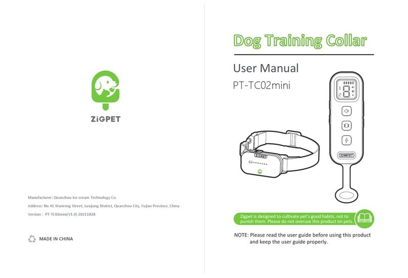 ZiGPET PT-TC02mini user manual ZiGPET PT-TC02mini user manual