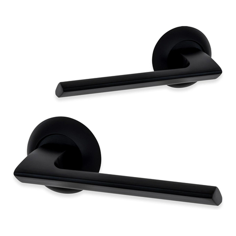DEURKLINK 24 ELIOT ROND TRIANGEL Instruction DEURKLINK 24 ELIOT ROND TRIANGEL Instruction