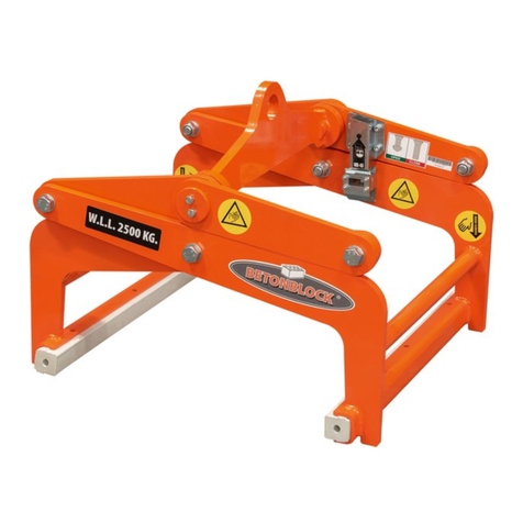 Betonblock CL60 Operation instructions