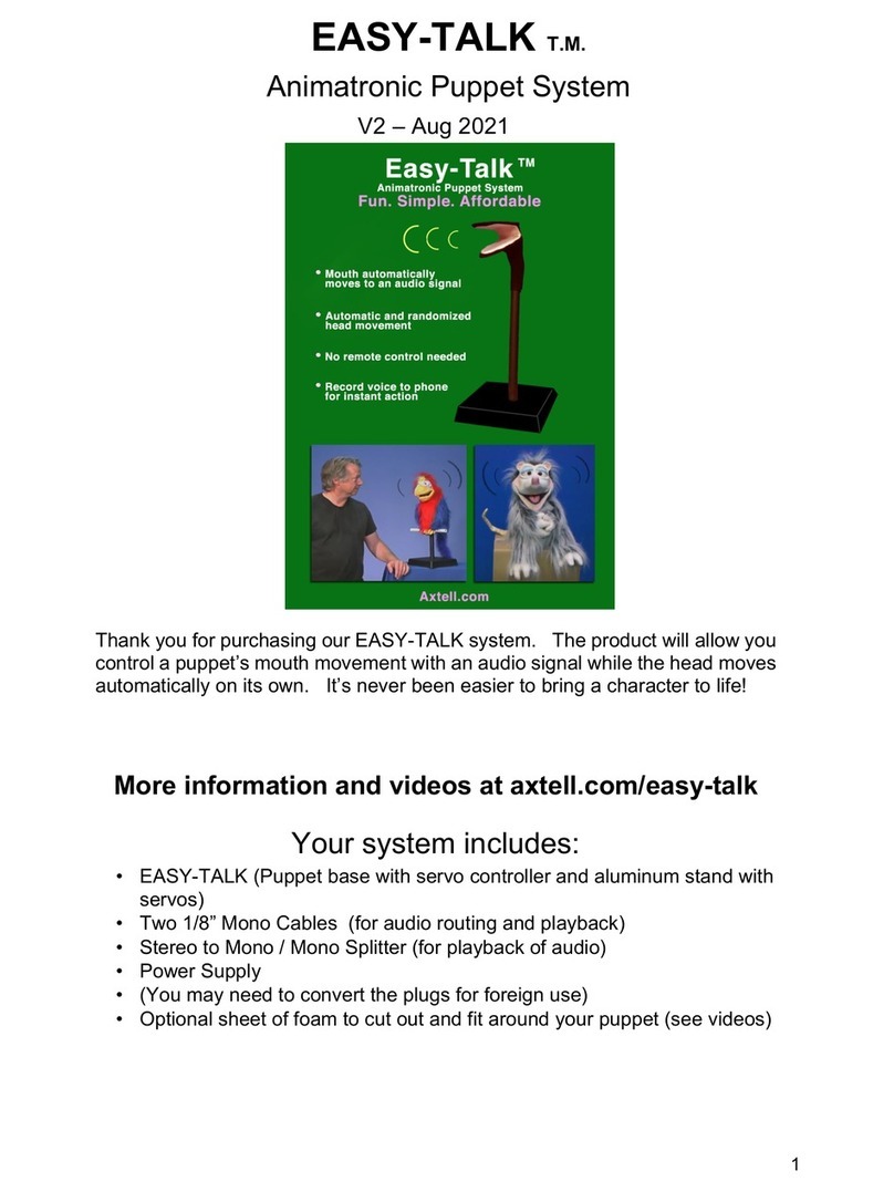 Axtell EASY-TALK quick start guide